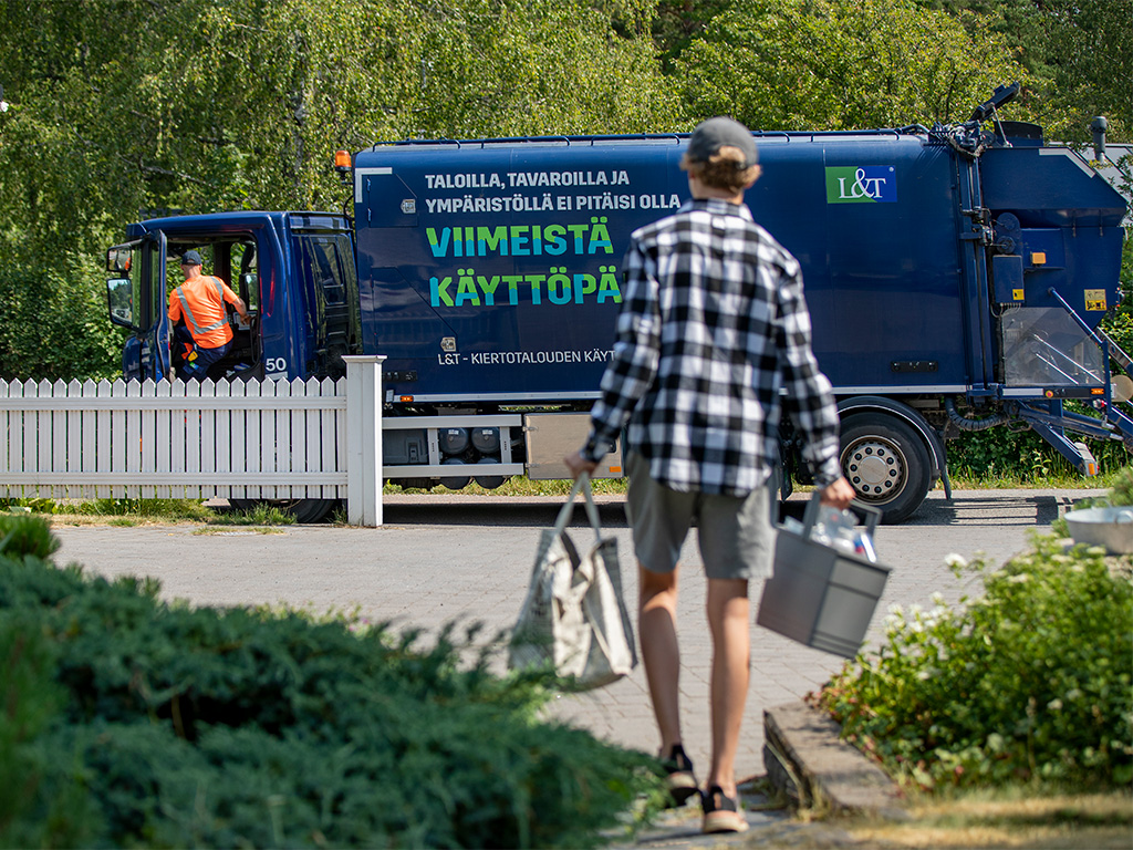 Omakotitalon jätehuolto - 4x3 - Jätehuolto ja kierrätys